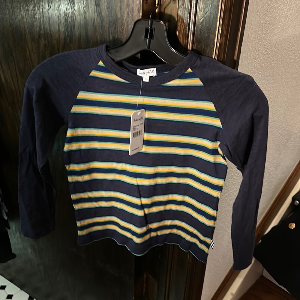 NWT Splendid striped LS tee